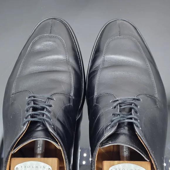 Quiet Luxury Allen Edmonds Delray Apron Toe Oxford Men’s 11.5 D Black Leather US - Picture 4 of 11